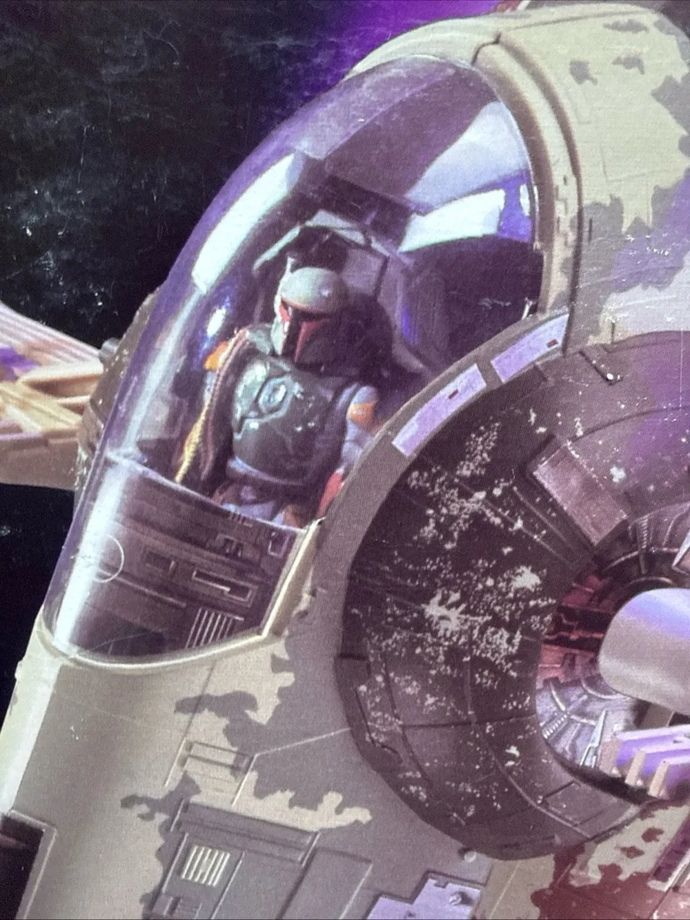 Star Wars Slave I Playset - Purple, Gray, White